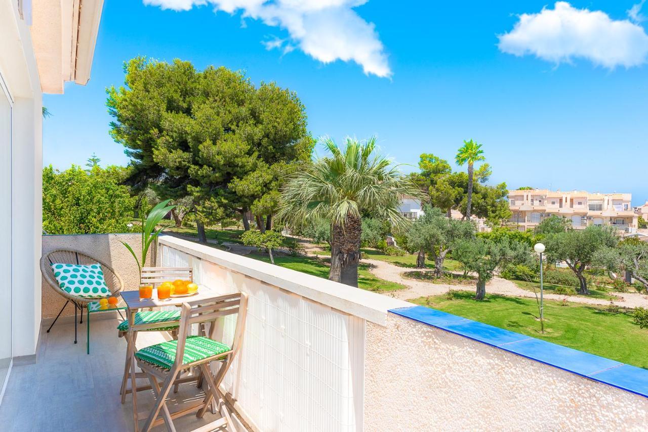 Bungalow Blue Dream 3 - Sea Views, Terrace And Pool Gran Alacant Exterior foto